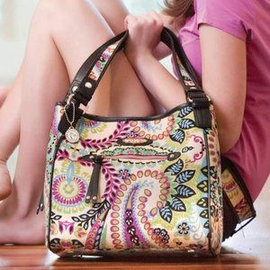 Spartina 449 Multicolor Paisley Shoulder Bag